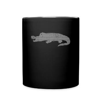 Crocodile - Full Colour Mug - black - Front