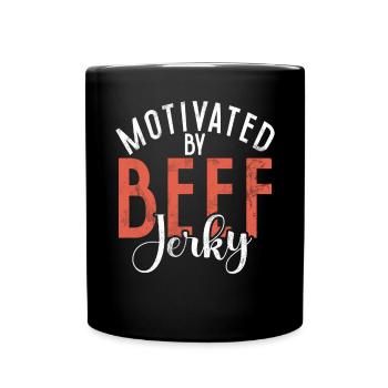 Beef Jerky Gift Beef Jerky Lover - Mug uni - noir - Devant