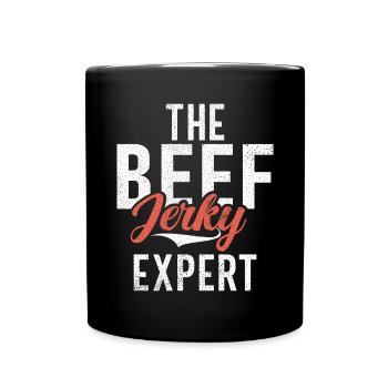 Beef Jerky Gift Beef Jerky Lover - Full Colour Mug - black - Front