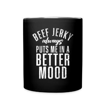 Beef Jerky Gift Beef Jerky Lover - Mug uni - noir - Devant
