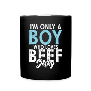 Beef Jerky Gift Beef Jerky Lover - Mug uni - noir - Devant