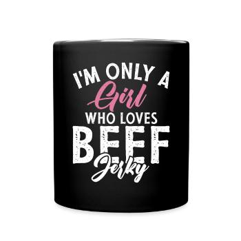 Beef Jerky Gift Beef Jerky Lover - Mug uni - noir - Devant