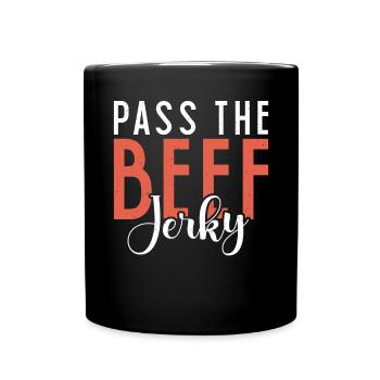 Beef Jerky Gift Beef Jerky Lover - Mug uni - noir - Devant