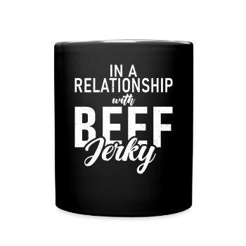 Beef Jerky Gift Beef Jerky Lover - Full Colour Mug - black - Front