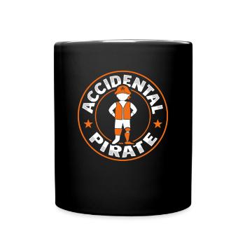 Prothèse de jambe amputée Amputation - Mug uni - noir - Devant