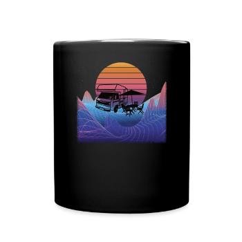 Camper Gift Idea Camping - Mug uni - noir - Devant