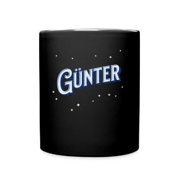 Günter Namen personalized - Full Colour Mug - black - Front