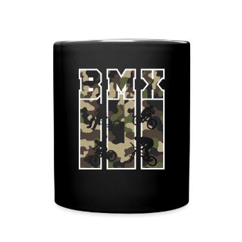 Radfahrer Lifes Radfahren BMX Cyclocross Racing Li - Tasse einfarbig - Schwarz - Vorne