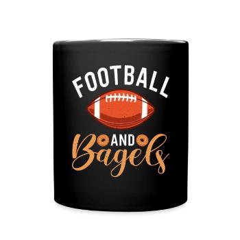 Cadeaux Bagel Bagel Lover - Mug uni - noir - Devant