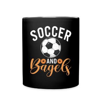 Cadeaux Bagel Bagel Lover - Mug uni - noir - Devant