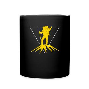 Alpinisme - Mug uni - noir - Devant