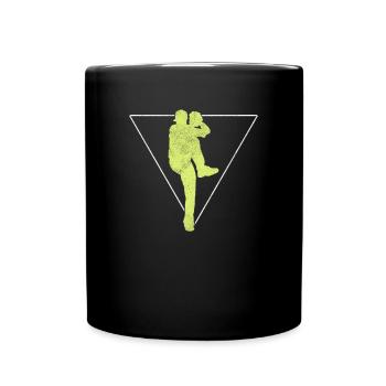Baseball Logo - Mug uni - noir - Devant