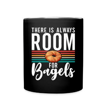Cadeaux Bagel Bagel Lover - Mug uni - noir - Devant