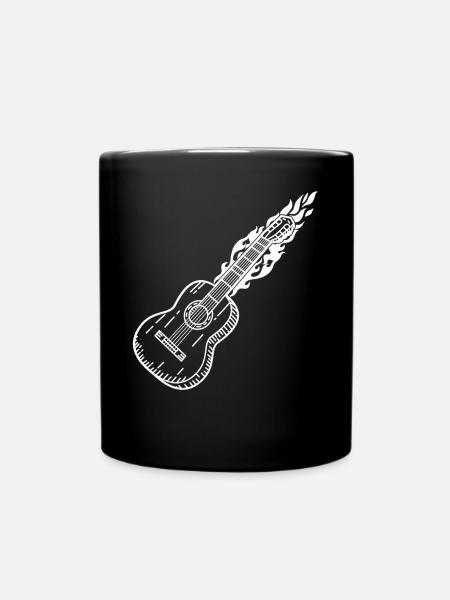 Guitar Musician Guitar Player Guitar Music Guitari - Tasse einfarbig - Schwarz