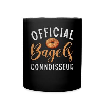 Cadeaux Bagel Bagel Lover - Mug uni - noir - Devant