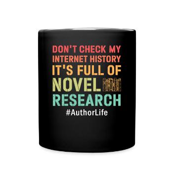 Ne vérifiez pas mon historique Internet - - Mug uni - noir - Devant