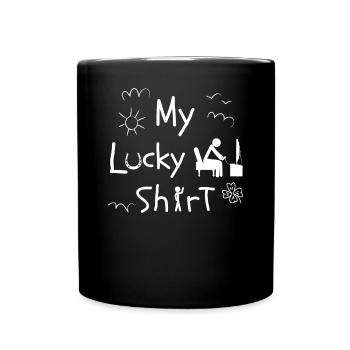 Gamer PC games gaming Konsolen zocken lustiges - Tasse einfarbig - Schwarz - Vorne