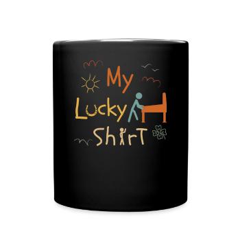 Pinball Arcade Game Slots - Full Colour Mug - black - Front