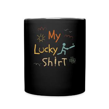 Cricketer Jeu de cricket drôle vintage - Mug uni - noir - Devant