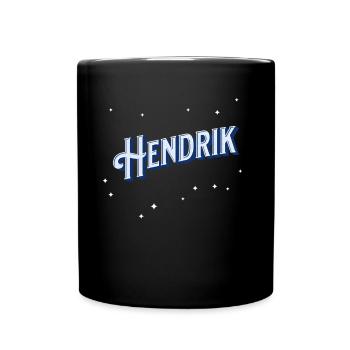 Hendrik nom personnalisé - Mug uni - noir - Devant