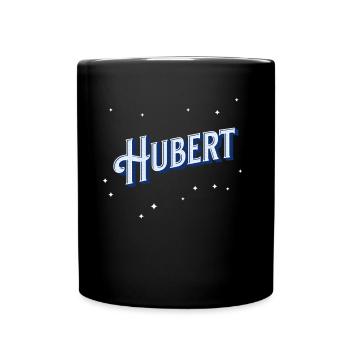Hubert name personalized - Full Colour Mug - black - Front