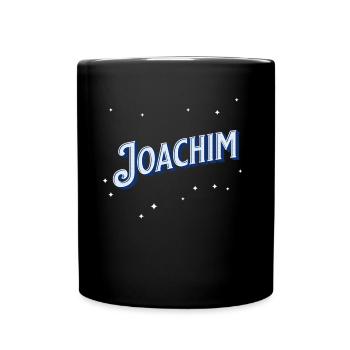 Nom Joachim personnalisé - Mug uni - noir - Devant
