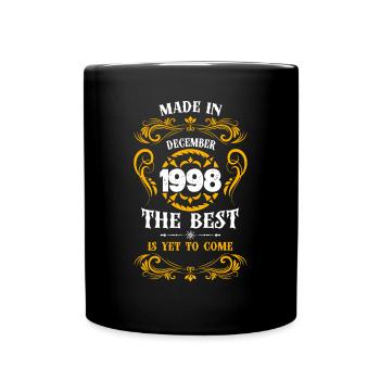 Made In Janvier 1998 The Best - Mug uni - noir - Devant