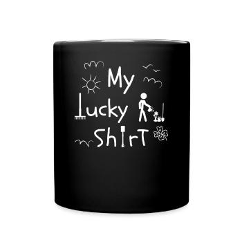 Garten Gartenpflanzen Landschaftsgärtner lustiges - Tasse einfarbig - Schwarz - Vorne