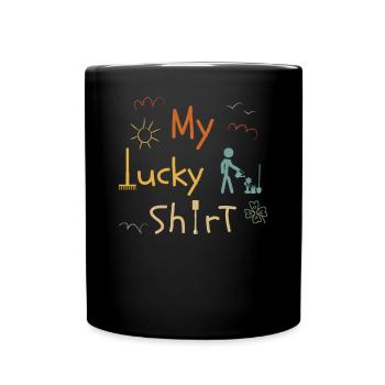 Garten Gartenpflanzen Landschaftsgärtner Vintage - Tasse einfarbig - Schwarz - Vorne