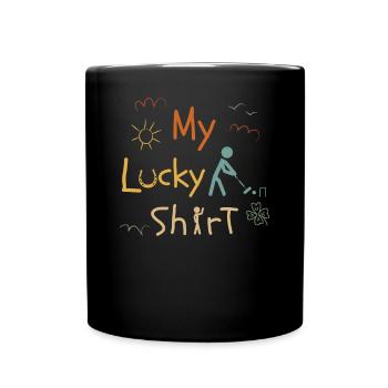 croquet croquet player croquet game funny - Full Colour Mug - black - Front