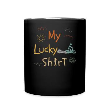 Moped Moped Scooter Moped Moped Driver Moped Vintage Moped - Full Colour Mug - black - Front