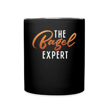 Cadeaux Bagel Bagel Lover - Mug uni - noir - Devant