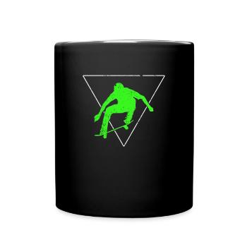 Skating - Full Colour Mug - black - Front