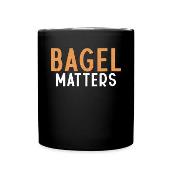 Cadeaux Bagel Bagel Lover - Mug uni - noir - Devant