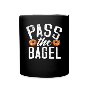 Cadeaux Bagel Bagel Lover - Mug uni - noir - Devant