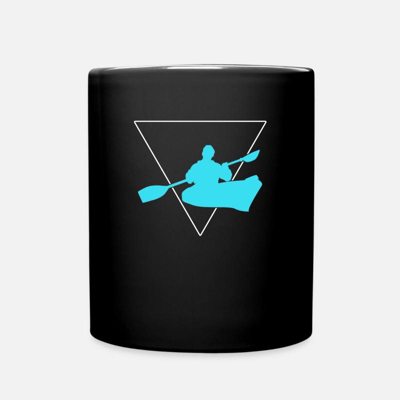 Kanusport - Tasse einfarbig - Schwarz