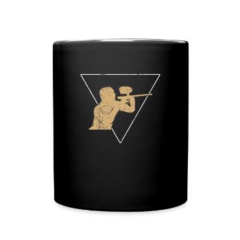 Paintball - Mug uni - noir - Devant