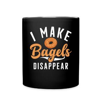 Cadeaux Bagel Bagel Lover - Mug uni - noir - Devant