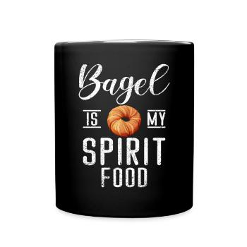 Cadeaux Bagel Bagel Lover - Mug uni - noir - Devant