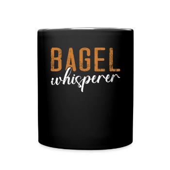 Cadeaux Bagel Bagel Lover - Mug uni - noir - Devant
