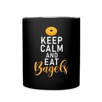 Cadeaux Bagel Bagel Lover - Mug uni - noir - Devant