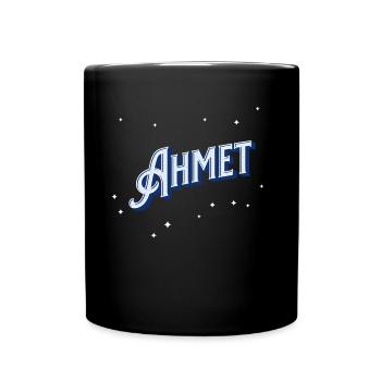 Nom Ahmet personnalisé - Mug uni - noir - Devant