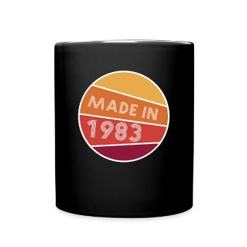 Fabriqué en 1983 40th Birthday Shirt Gift - Mug uni - noir - Devant