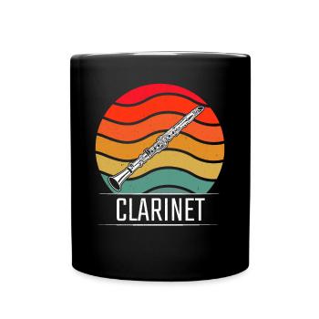 Clarinette Clarinettiste Clarinettiste - Mug uni - noir - Devant