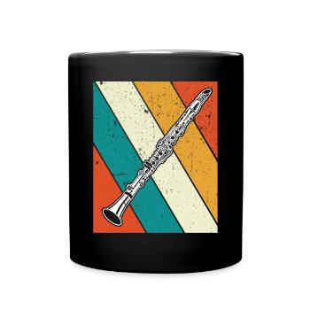 Clarinette Clarinettiste Clarinettiste - Mug uni - noir - Devant