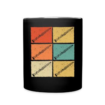 Clarinette Clarinettiste Clarinettiste - Mug uni - noir - Devant