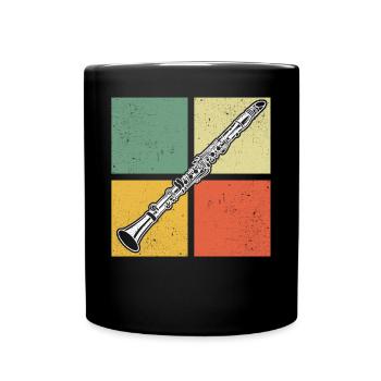 Clarinette Clarinettiste Clarinettiste - Mug uni - noir - Devant