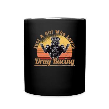 Racing Driver Racing Car Tuning Racing Motorsport - Full Colour Mug - black - Front