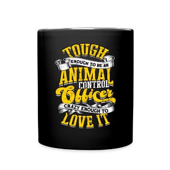 Sauvetage animal Bien-être animal Chien Chat Animal de compagnie Li - Mug uni - noir - Devant
