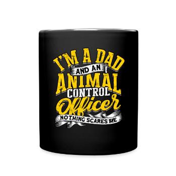 Sauvetage animal Bien-être animal Chien Chat Animal de compagnie Li - Mug uni - noir - Devant